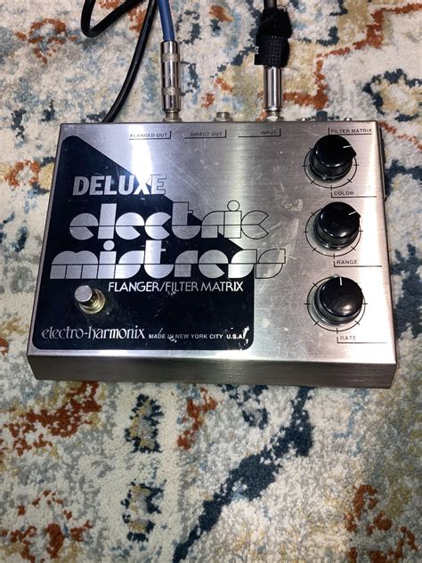 big box deluxe electric mistress|electric mistress flanger settings.